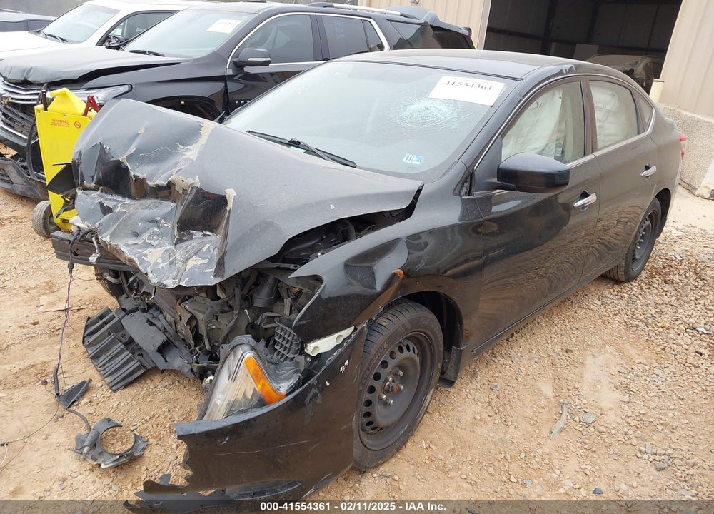 2015 NISSAN SENTRA SV VIN: 3N1AB7AP9FL695502