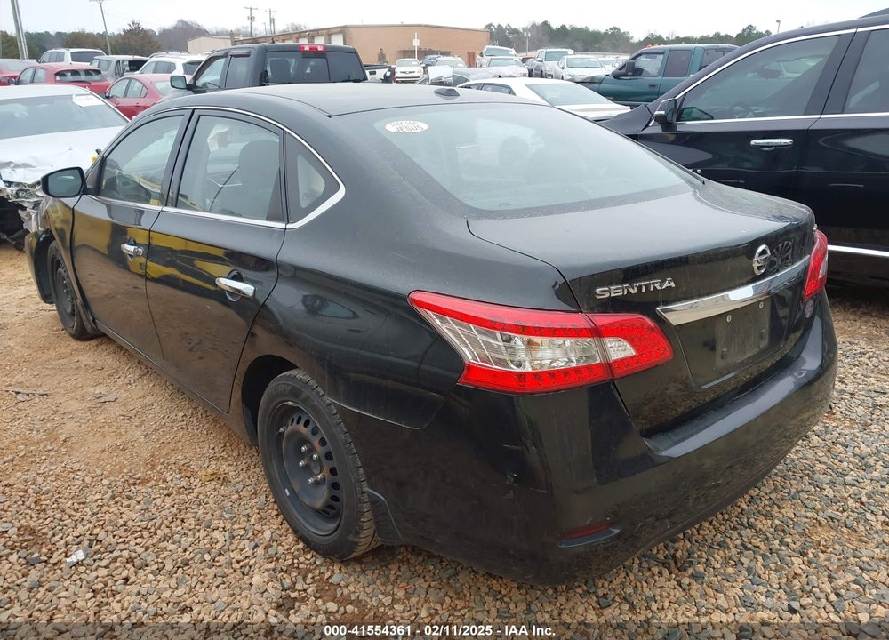 2015 NISSAN SENTRA SV VIN: 3N1AB7AP9FL695502