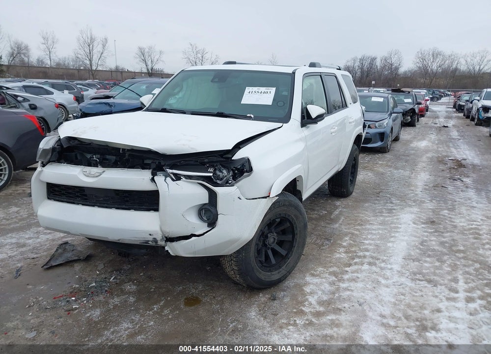 2022 TOYOTA 4RUNNER VIN: JTENU5JRXN6010314