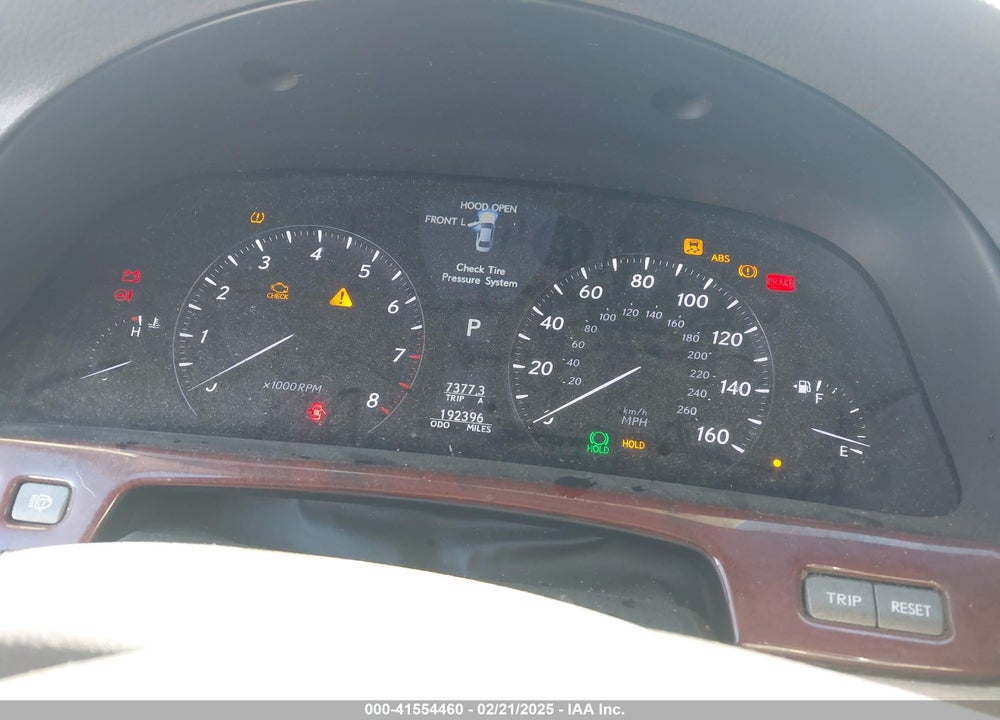 2007 LEXUS LS 460 VIN: JTHBL46F575043134