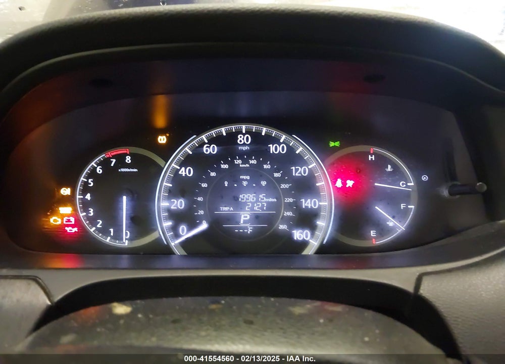 2013 HONDA ACCORD EX-L VIN: 1HGCR2F80DA196793