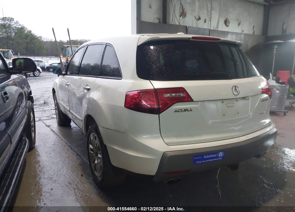 2008 ACURA MDX TECHNOLOGY PACKAGE VIN: 2HNYD28388H516898