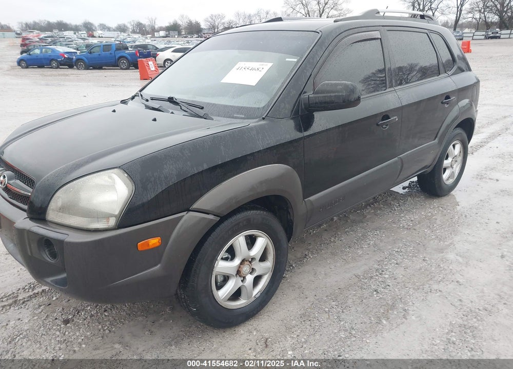 2005 HYUNDAI TUCSON GLS/LX VIN: KM8JN12D95U071866