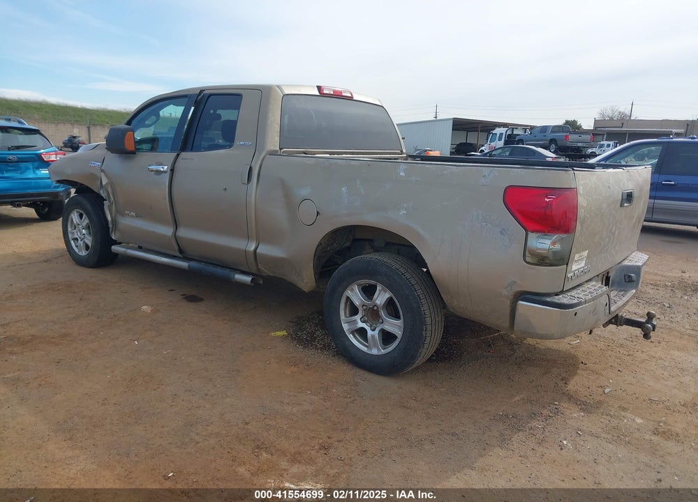 2007 TOYOTA TUNDRA VIN: 5TBRV58197S452452