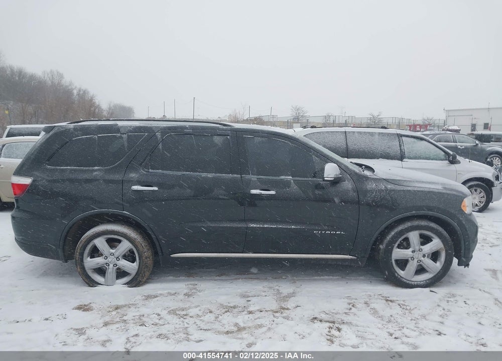 2012 DODGE DURANGO CITADEL VIN: 1C4RDJEG7CC114037
