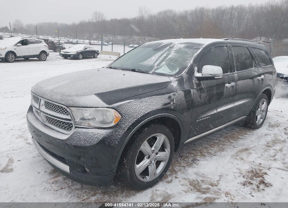 2012 DODGE DURANGO CITADEL VIN: 1C4RDJEG7CC114037