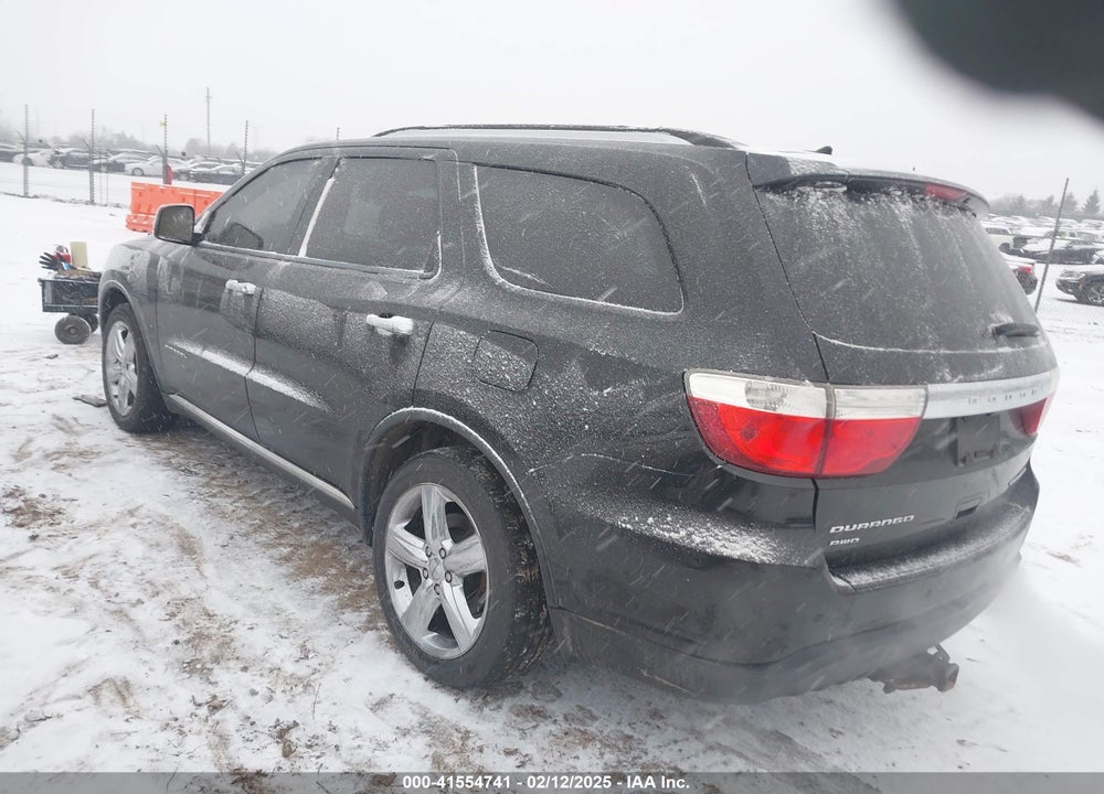 2012 DODGE DURANGO CITADEL VIN: 1C4RDJEG7CC114037