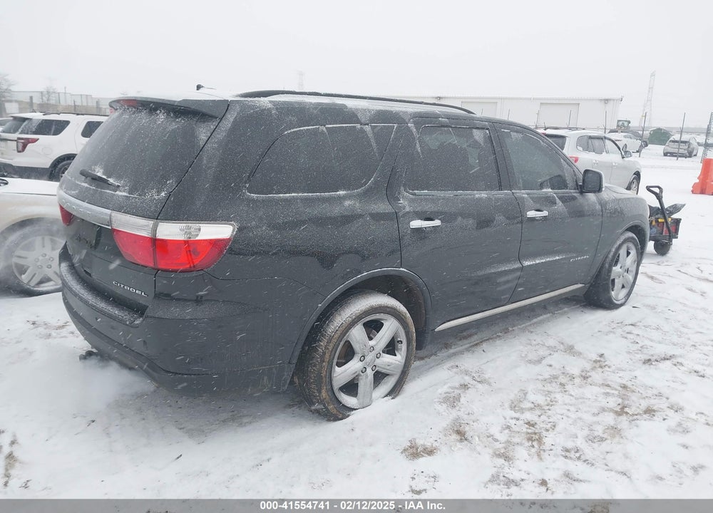 2012 DODGE DURANGO CITADEL VIN: 1C4RDJEG7CC114037