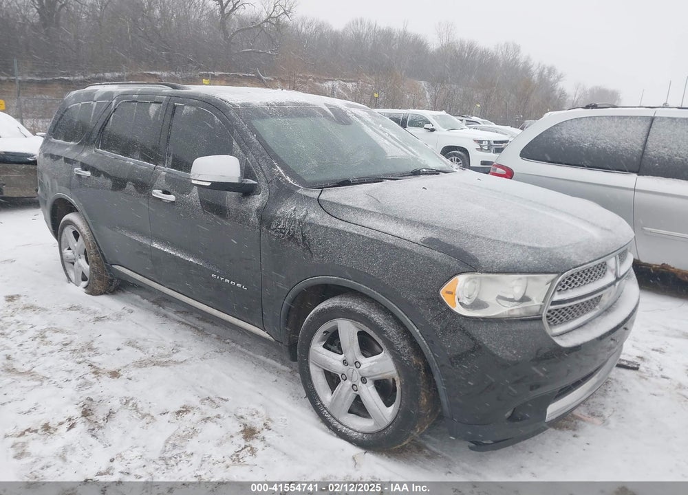 2012 DODGE DURANGO CITADEL VIN: 1C4RDJEG7CC114037