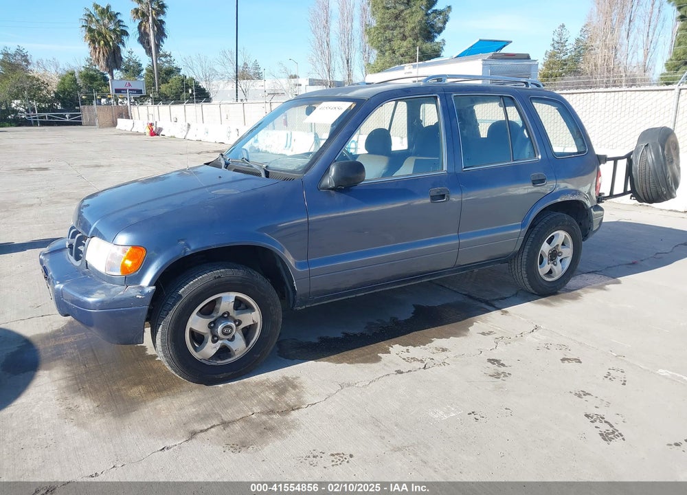 2001 KIA SPORTAGE EX/LIMITED VIN: KNDJB723015065059