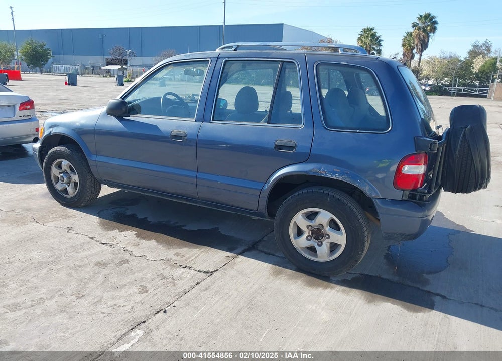 2001 KIA SPORTAGE EX/LIMITED VIN: KNDJB723015065059