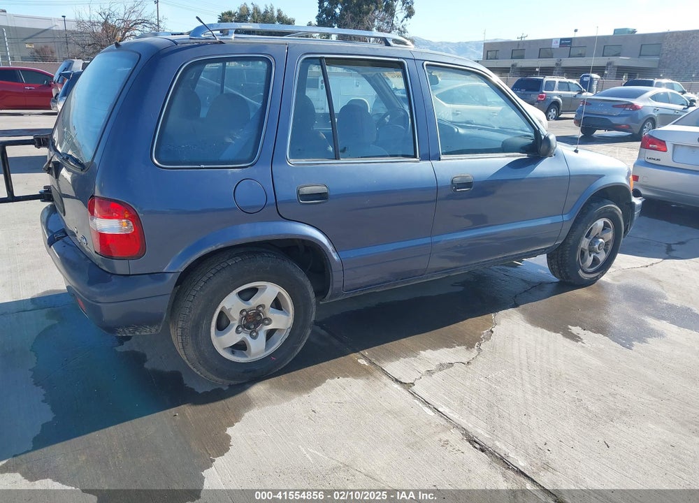 2001 KIA SPORTAGE EX/LIMITED VIN: KNDJB723015065059