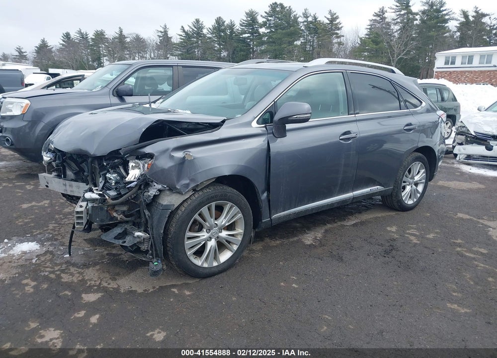 2012 LEXUS RX 450H VIN: JTJBC1BA0C2435425