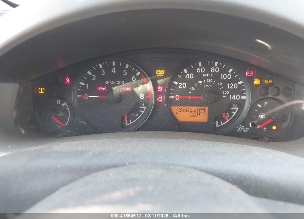 2008 NISSAN XTERRA S VIN: 5N1AN08U18C534451