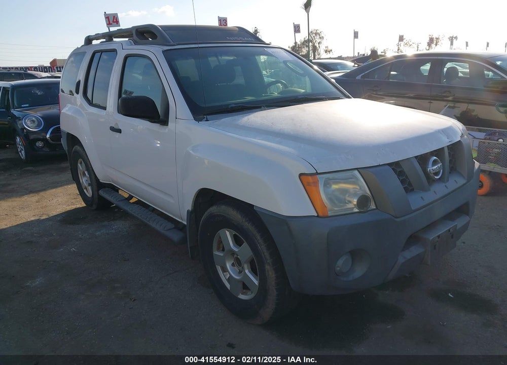 2008 NISSAN XTERRA S VIN: 5N1AN08U18C534451