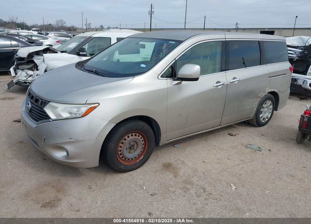2012 NISSAN QUEST S VIN: JN8AE2KP1C9038658