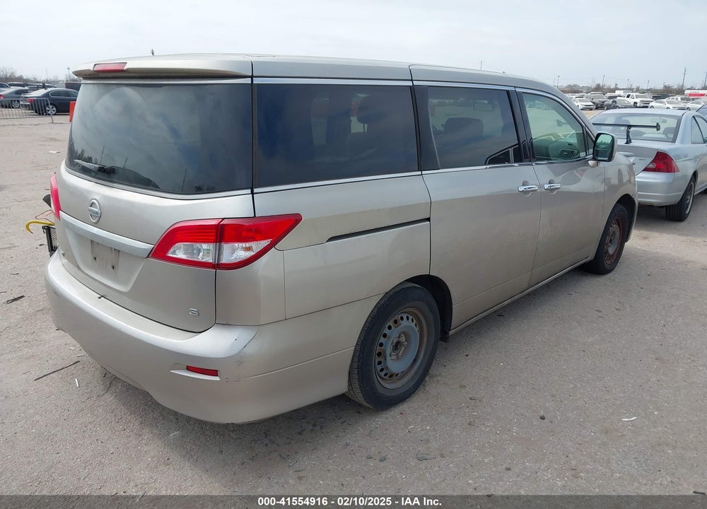 2012 NISSAN QUEST S VIN: JN8AE2KP1C9038658