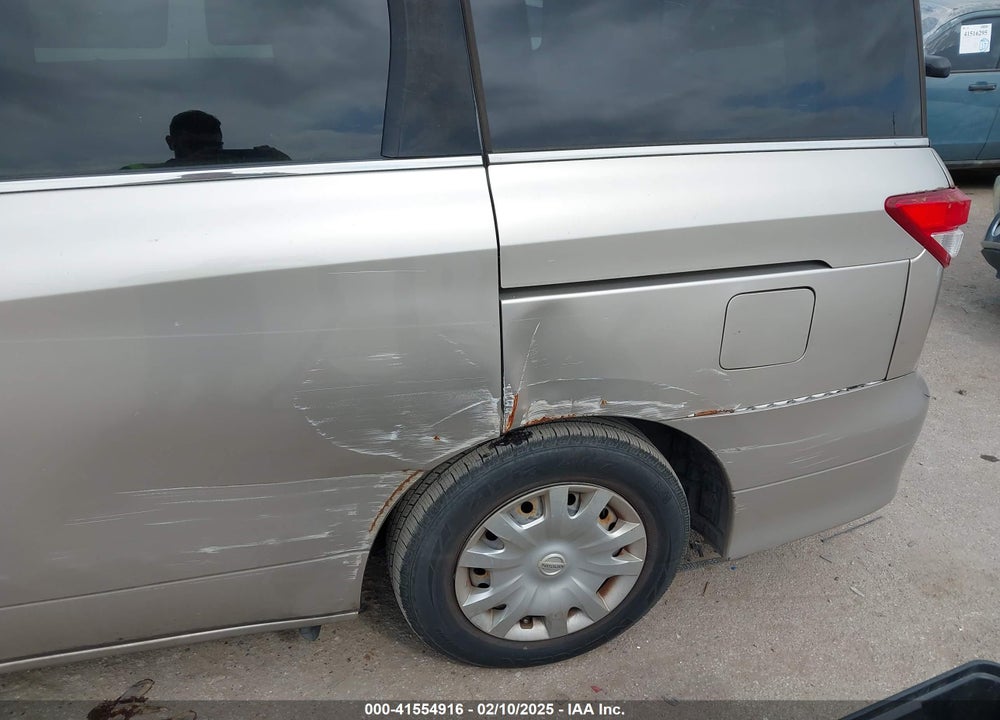 2012 NISSAN QUEST S VIN: JN8AE2KP1C9038658