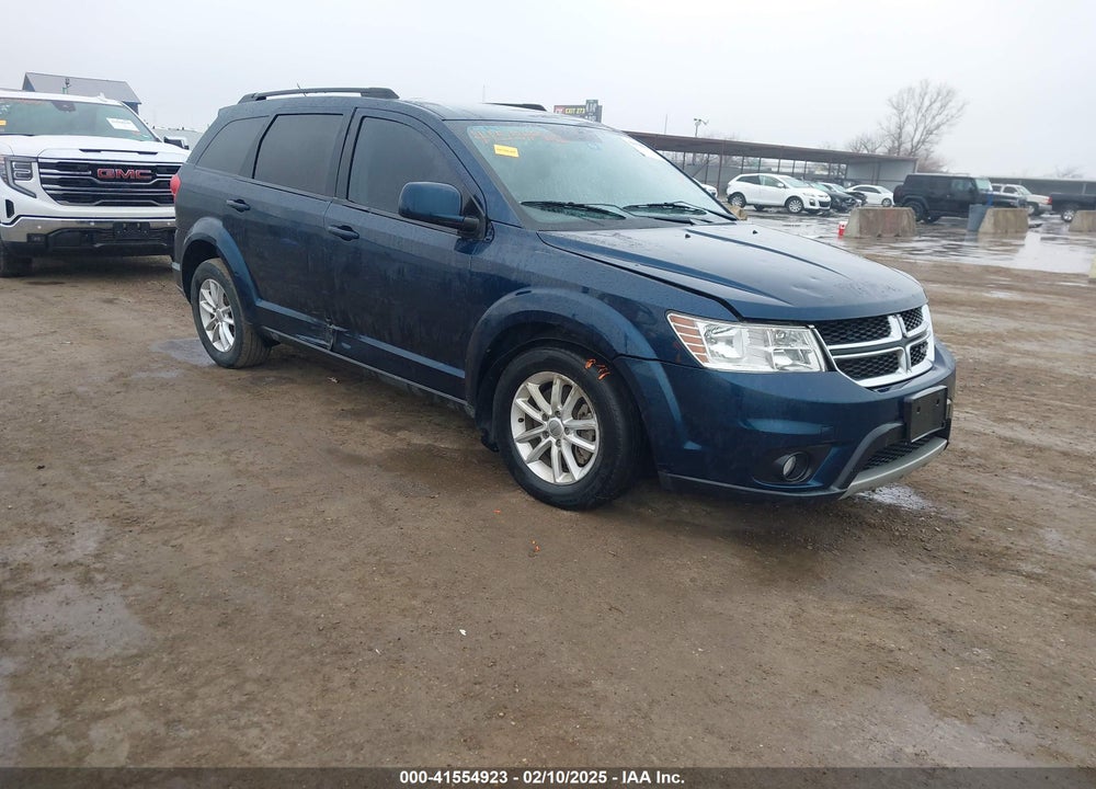 2013 DODGE JOURNEY SXT VIN: 3C4PDCBG6DT588459