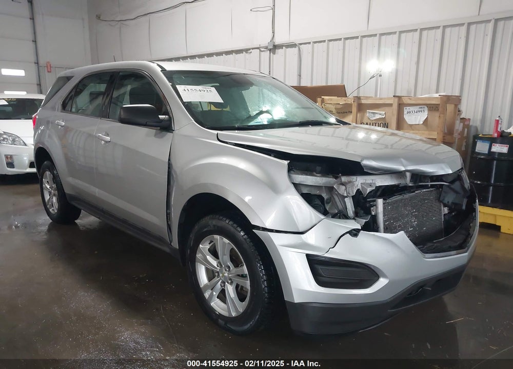 2016 CHEVROLET EQUINOX LS VIN: 2GNALBEK3G1136033