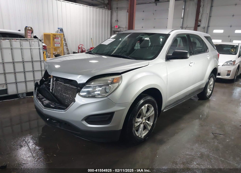 2016 CHEVROLET EQUINOX LS VIN: 2GNALBEK3G1136033
