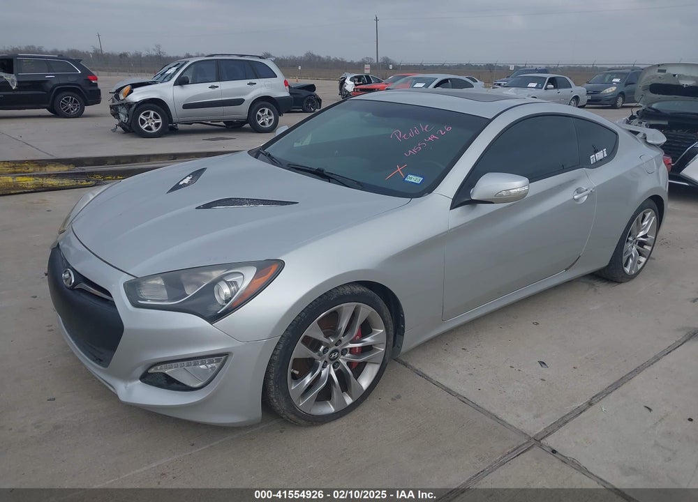 2013 HYUNDAI GENESIS 3.8 TRACK VIN: KMHHU6KJ5DU111864