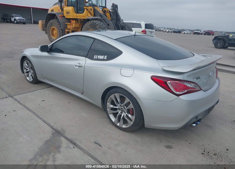 2013 HYUNDAI GENESIS 3.8 TRACK VIN: KMHHU6KJ5DU111864