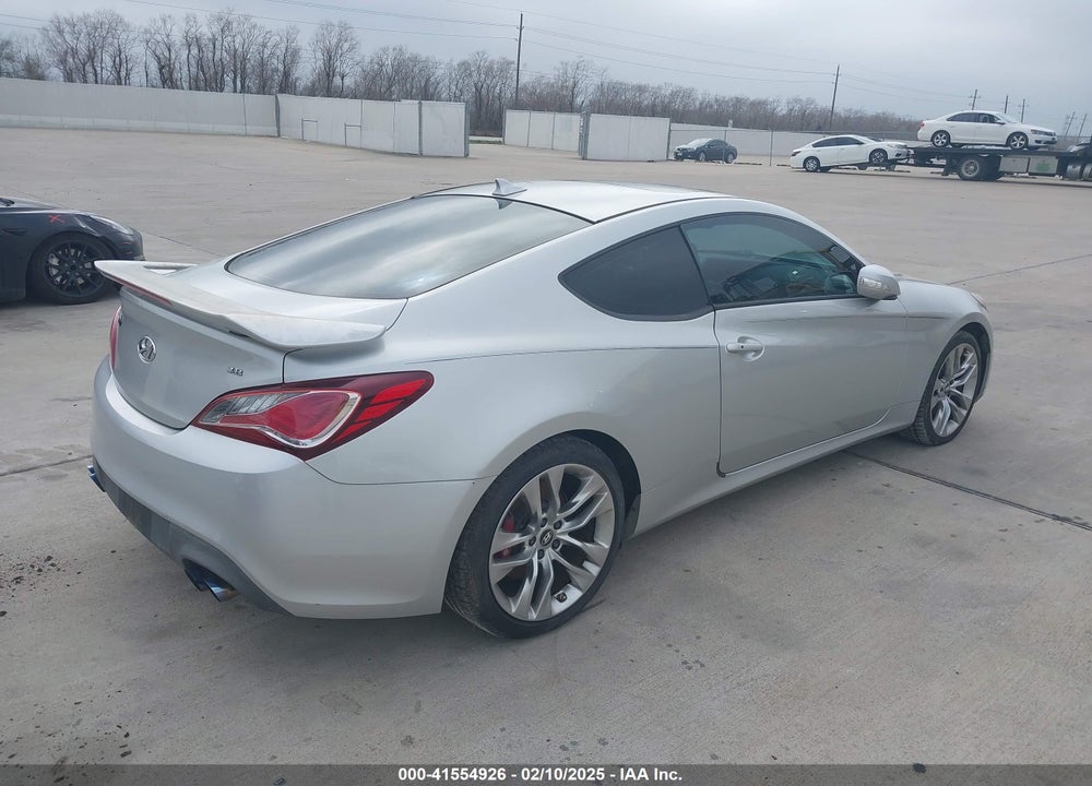 2013 HYUNDAI GENESIS 3.8 TRACK VIN: KMHHU6KJ5DU111864