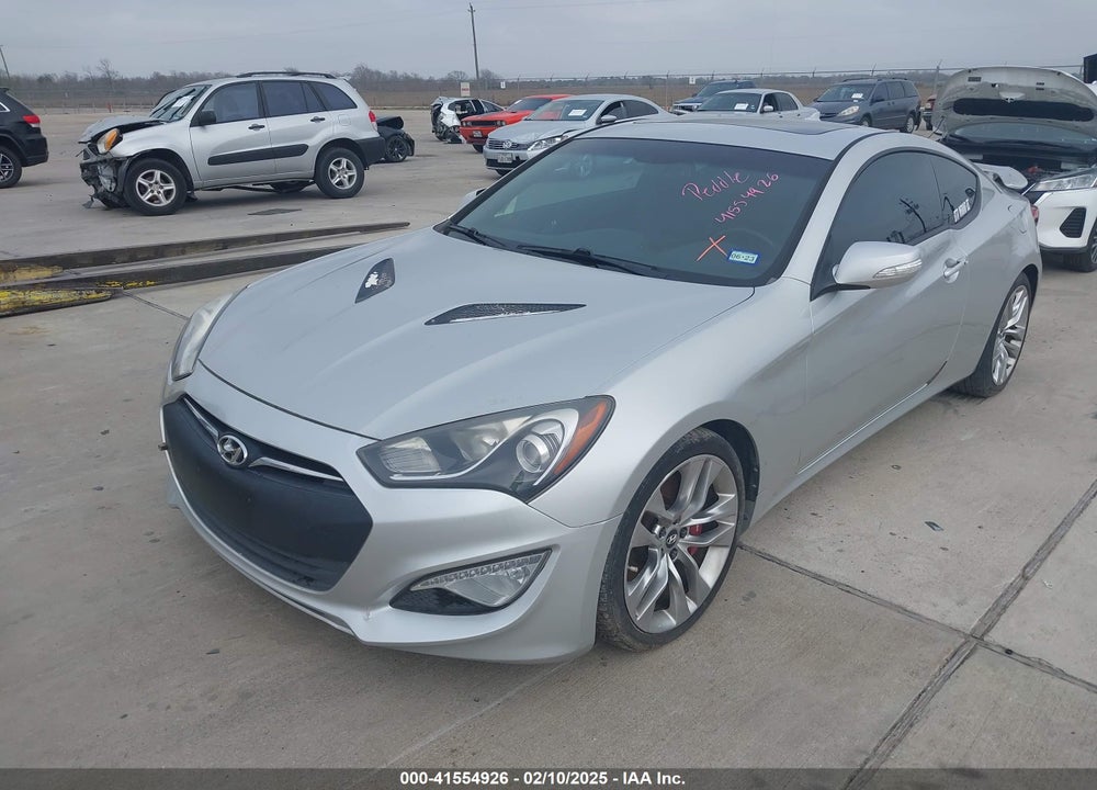2013 HYUNDAI GENESIS 3.8 TRACK VIN: KMHHU6KJ5DU111864