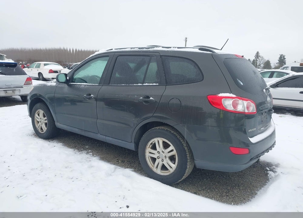 2011 HYUNDAI SANTA FE GLS VIN: 5XYZG3AB2BG056328