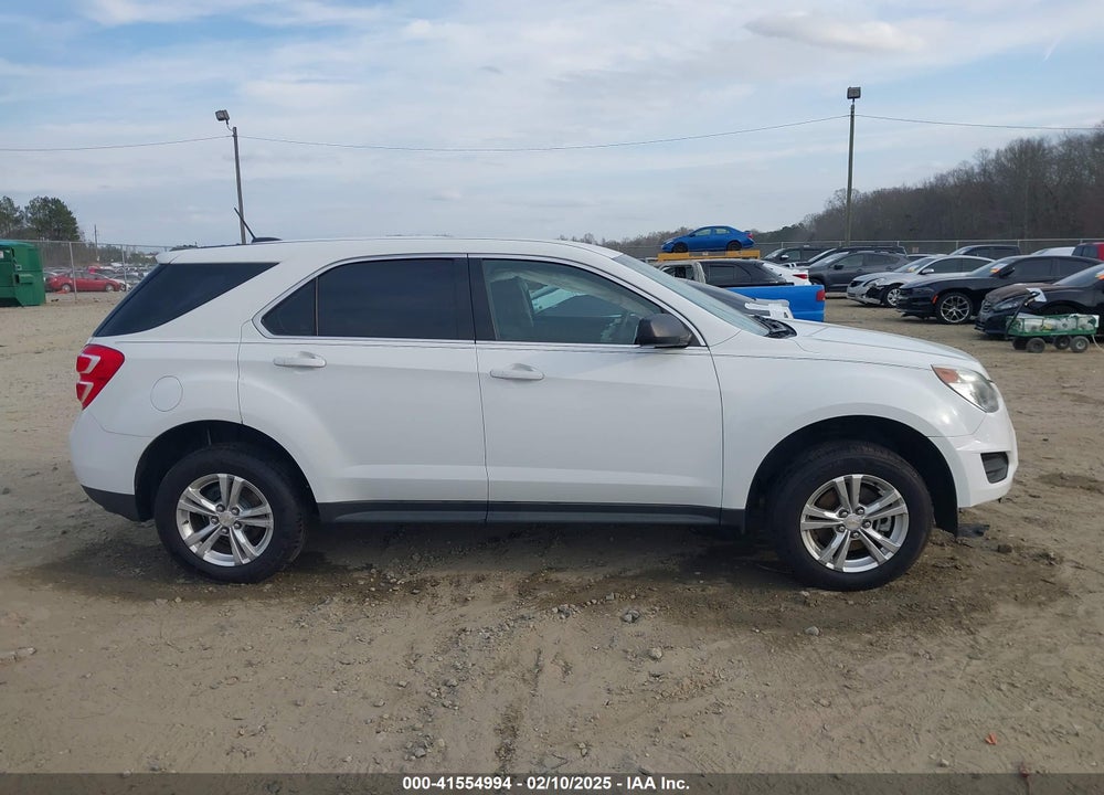 2016 CHEVROLET EQUINOX LS VIN: 2GNALBEK1G6179708