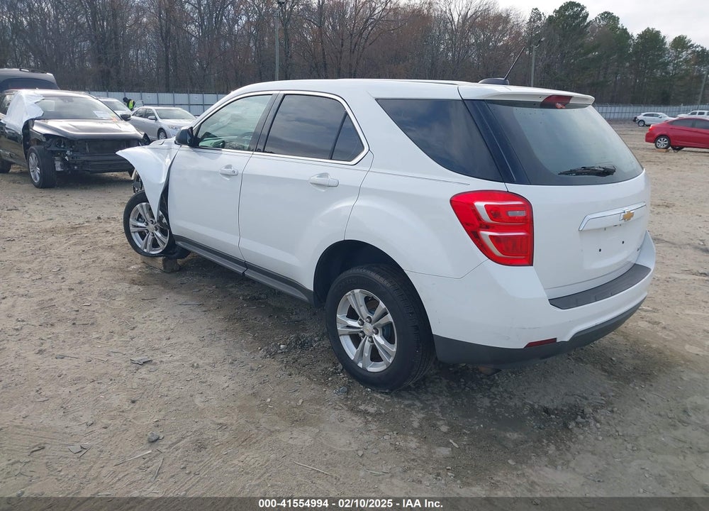 2016 CHEVROLET EQUINOX LS VIN: 2GNALBEK1G6179708