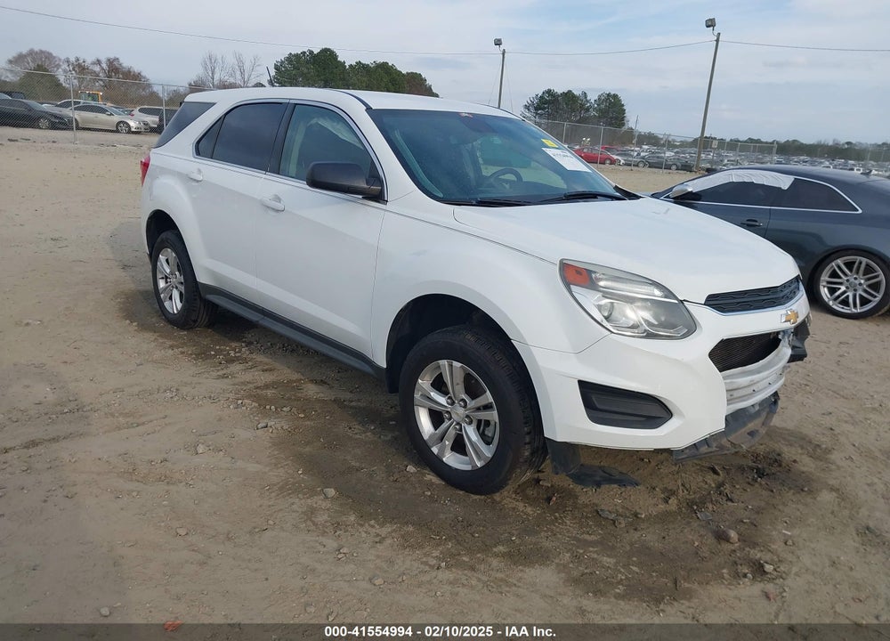 2016 CHEVROLET EQUINOX LS VIN: 2GNALBEK1G6179708