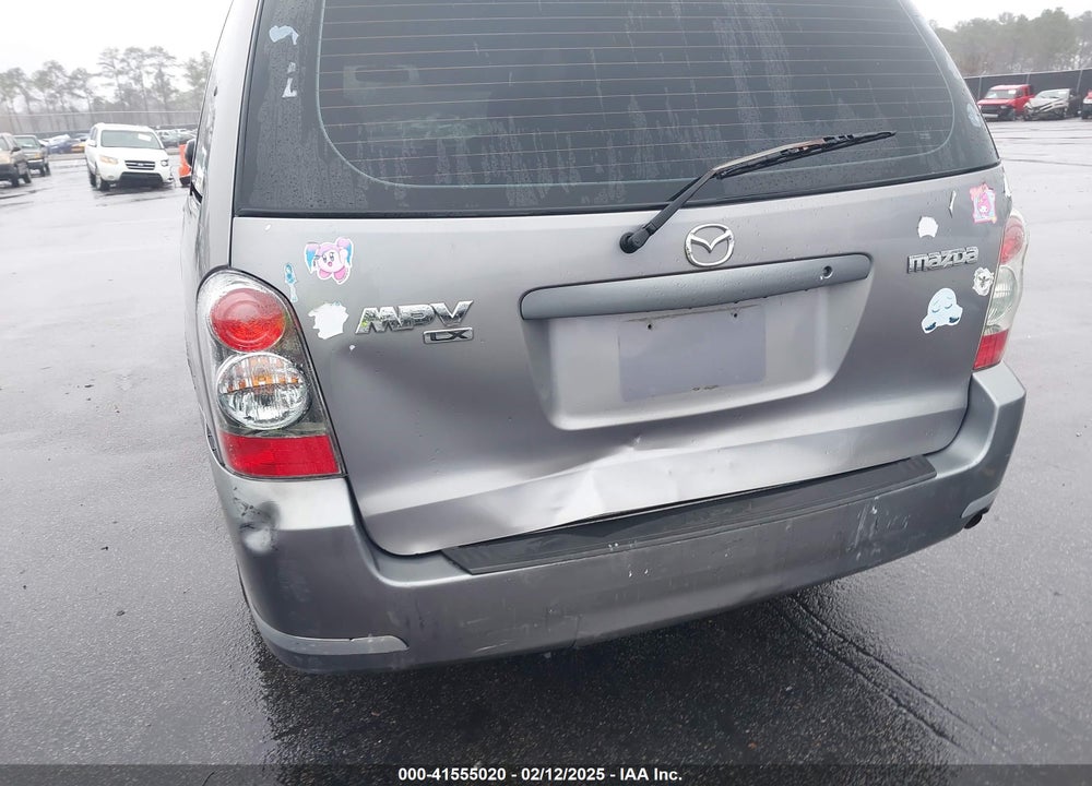 2005 MAZDA MPV LX VIN: JM3LW28A050538622