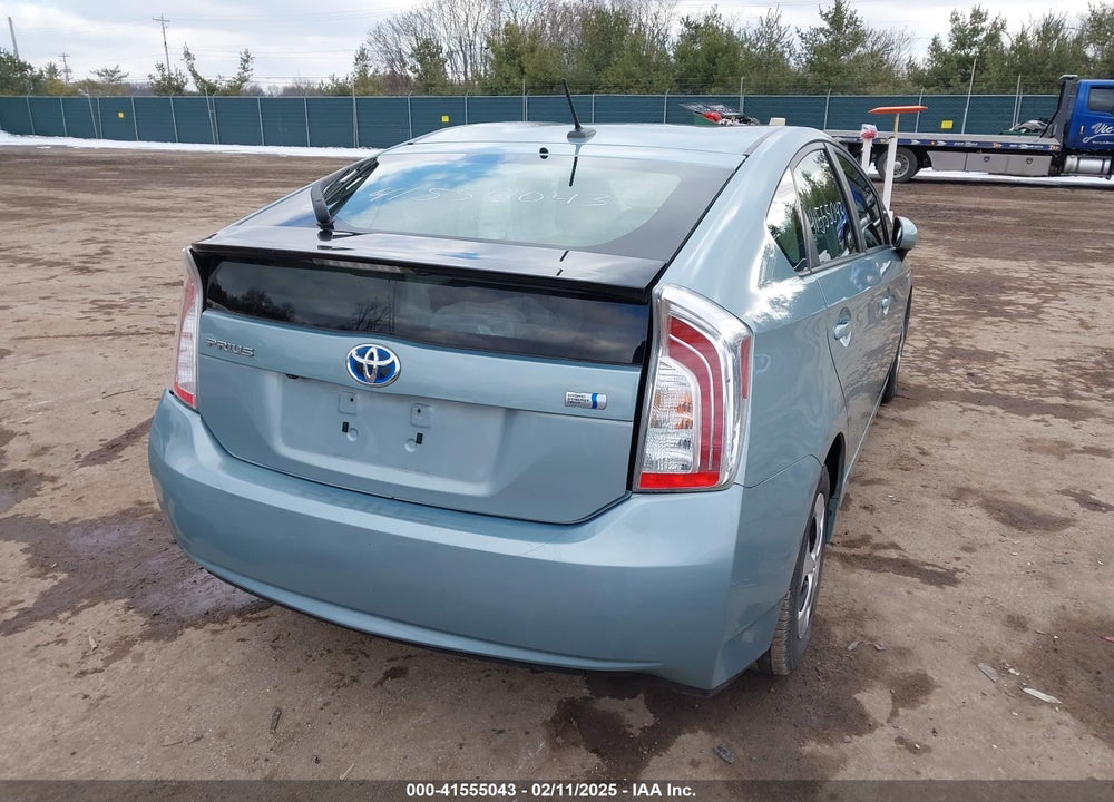 2014 TOYOTA PRIUS VIN: JTDKN3DU4E1820656