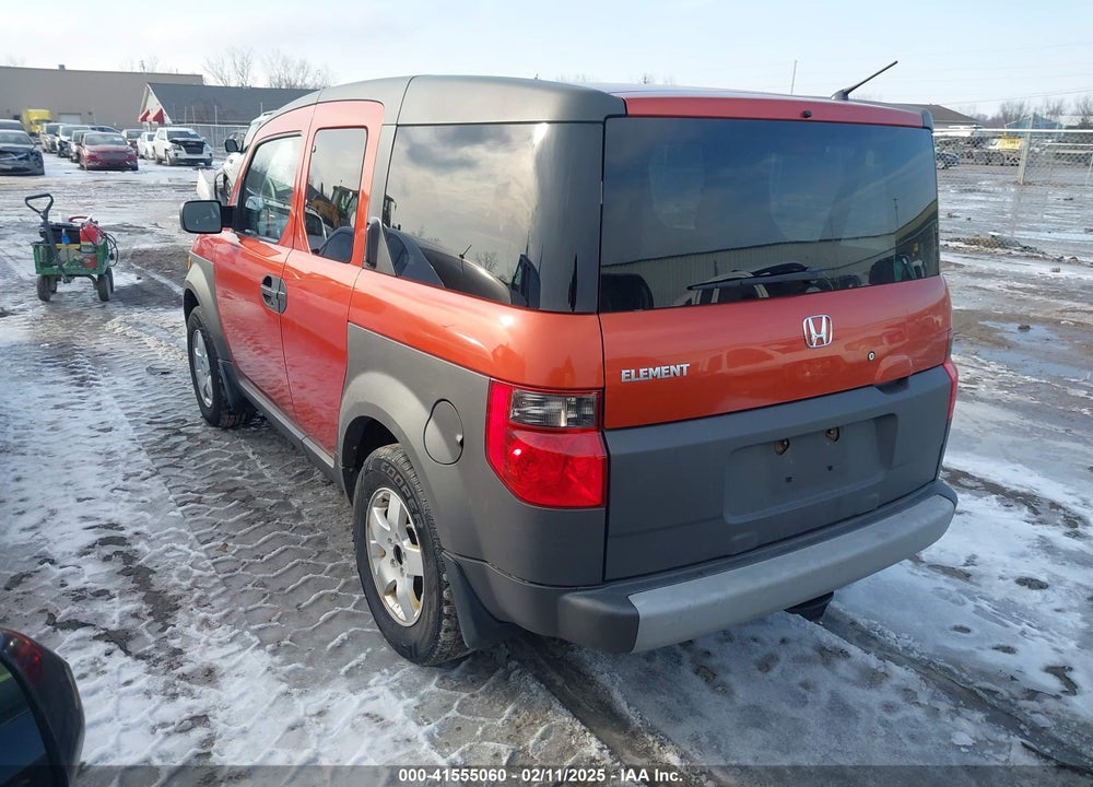 2004 HONDA ELEMENT EX VIN: 5J6YH17554L010749
