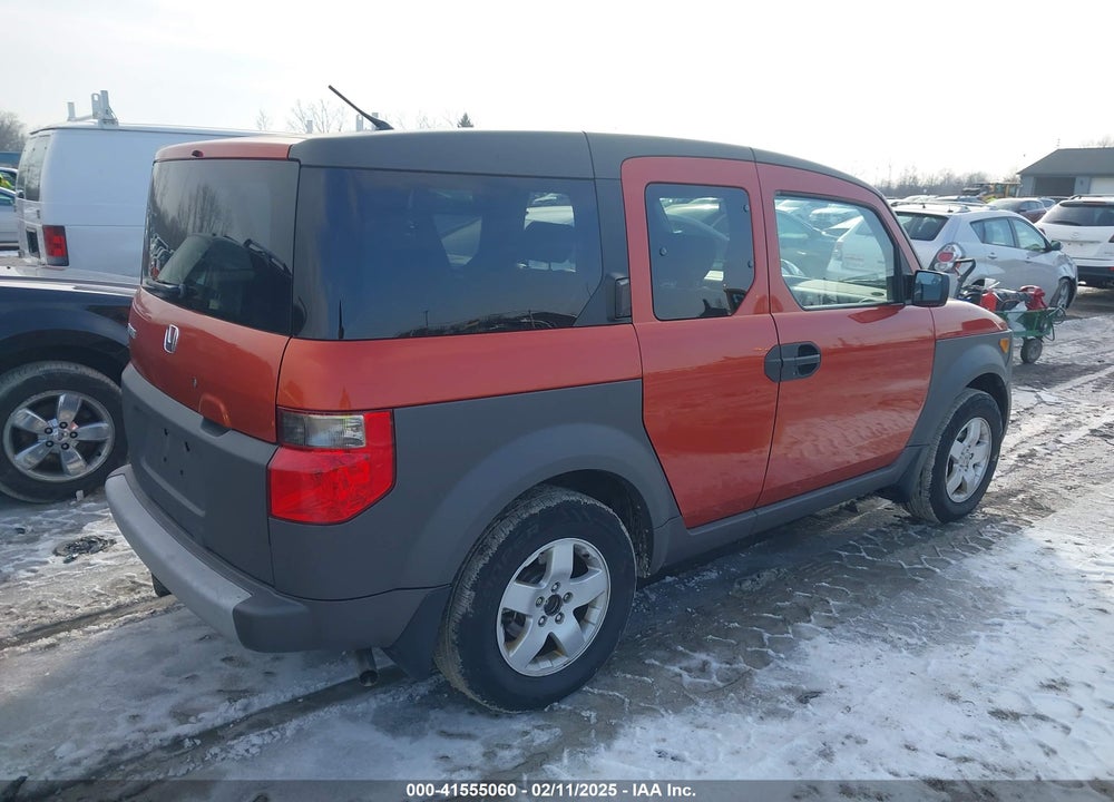 2004 HONDA ELEMENT EX VIN: 5J6YH17554L010749