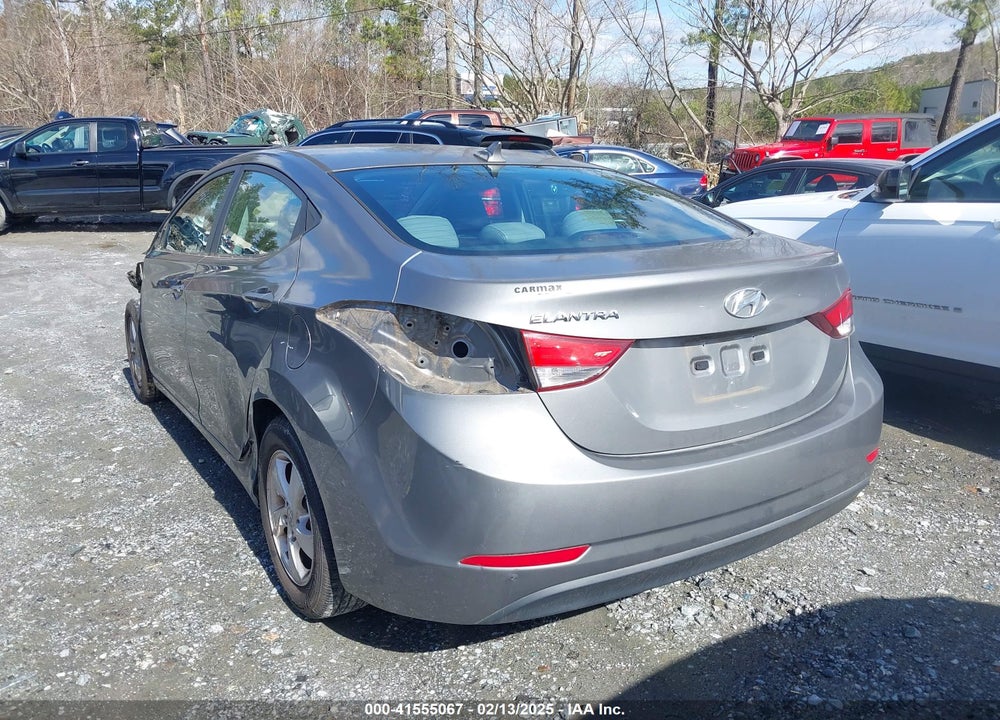 2014 HYUNDAI ELANTRA VIN: 5NPDH4AE5EH482146