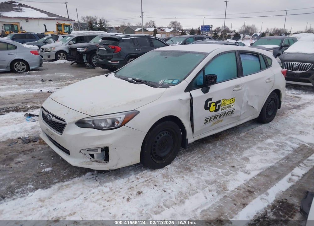 2017 SUBARU IMPREZA 2.0I VIN: 4S3GTAA67H3706617