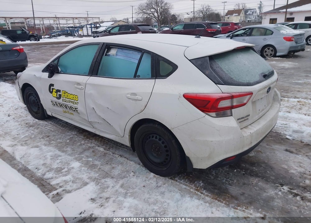 2017 SUBARU IMPREZA 2.0I VIN: 4S3GTAA67H3706617