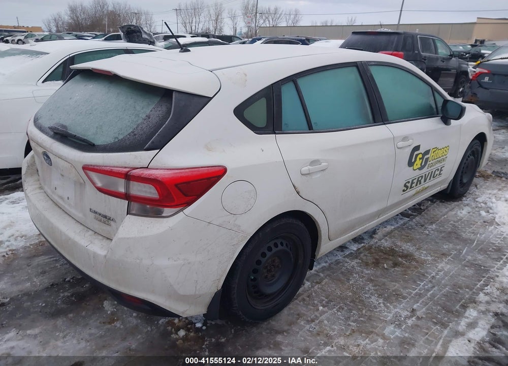 2017 SUBARU IMPREZA 2.0I VIN: 4S3GTAA67H3706617