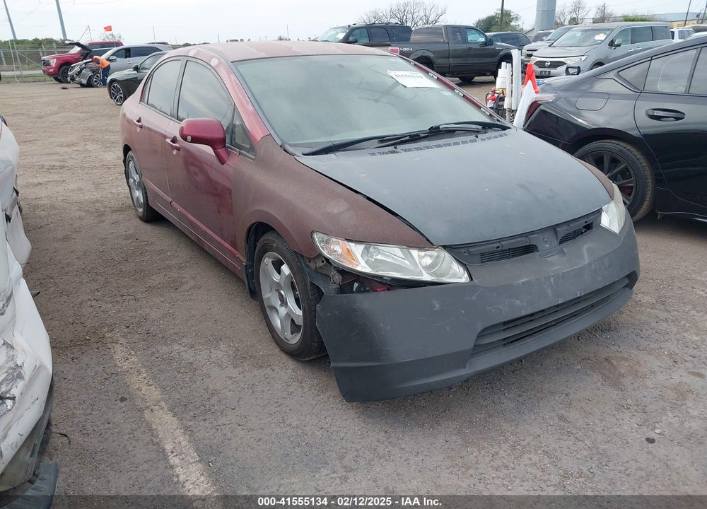2008 HONDA CIVIC VIN: 2HGFA16578H522259