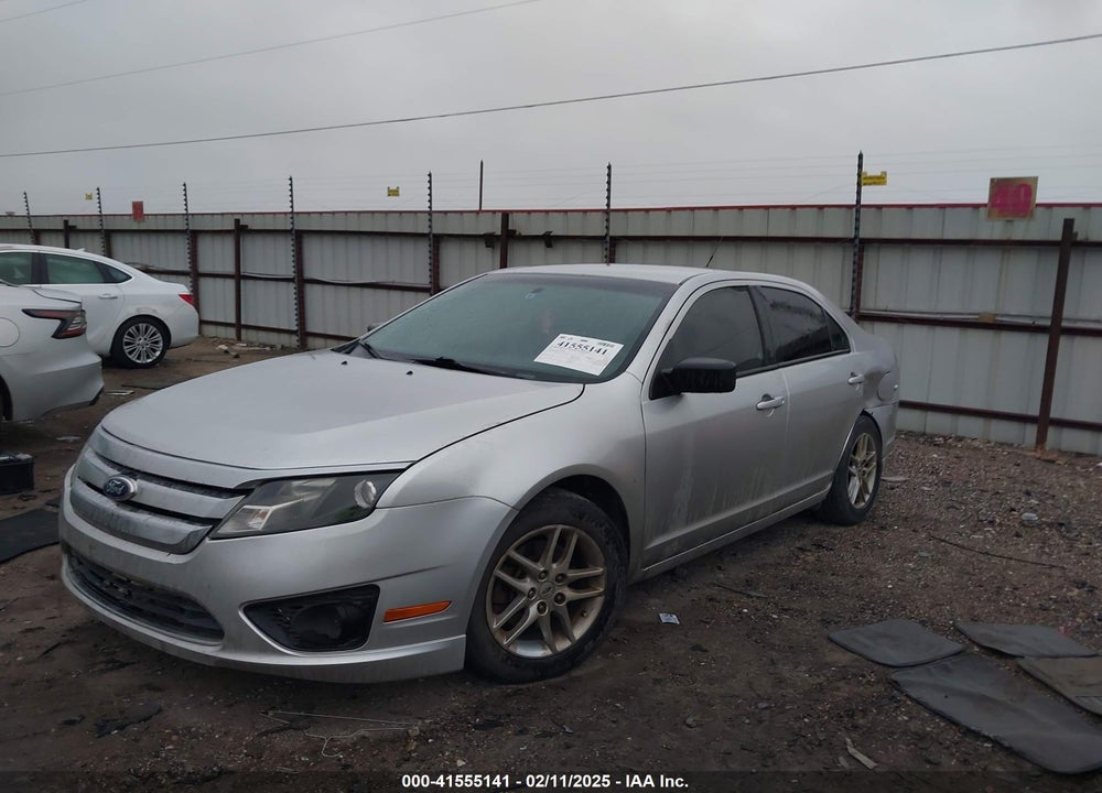 2012 FORD FUSION S VIN: 3FAHP0GA7CR137993