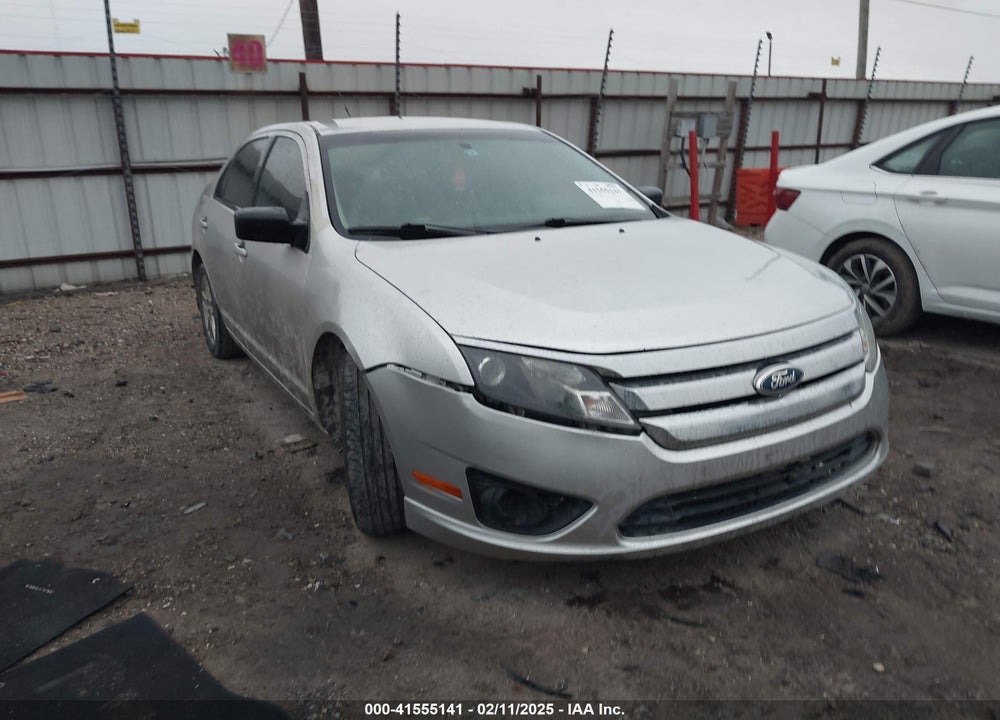 2012 FORD FUSION S VIN: 3FAHP0GA7CR137993