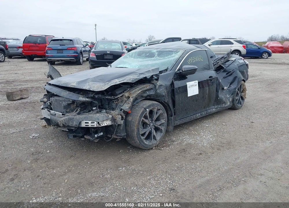 2019 HONDA CIVIC VIN: 2HGFC2F80KH545853