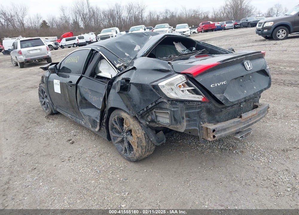 2019 HONDA CIVIC VIN: 2HGFC2F80KH545853