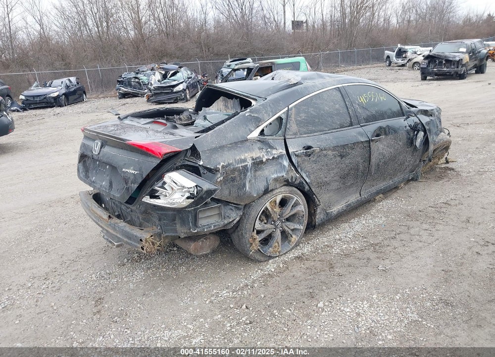 2019 HONDA CIVIC VIN: 2HGFC2F80KH545853