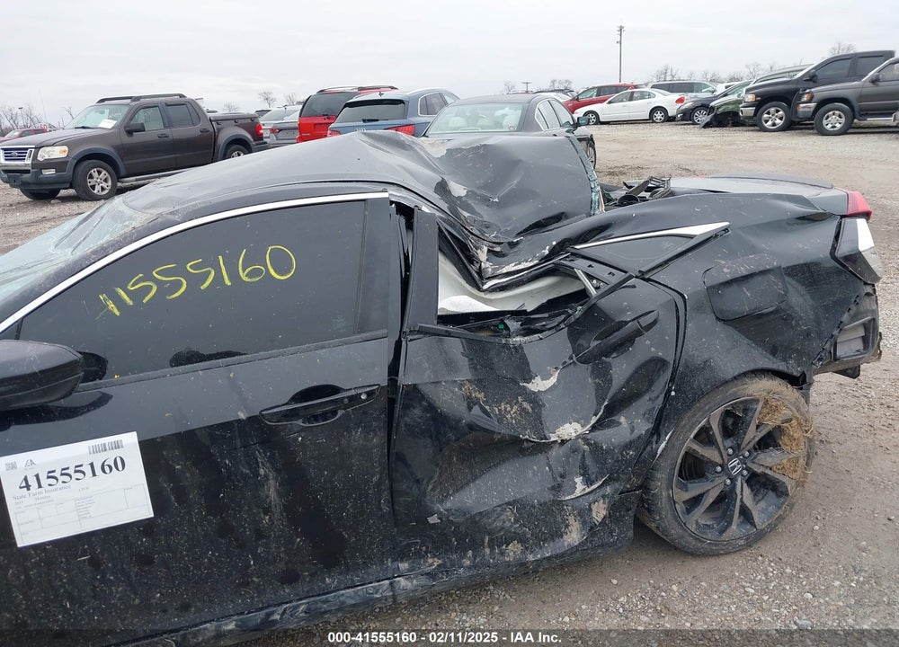 2019 HONDA CIVIC VIN: 2HGFC2F80KH545853