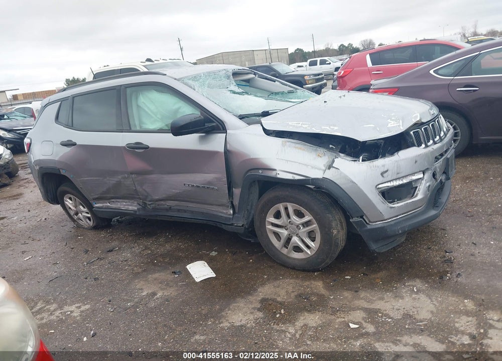 2018 JEEP COMPASS VIN: 3C4NJCAB8JT254922