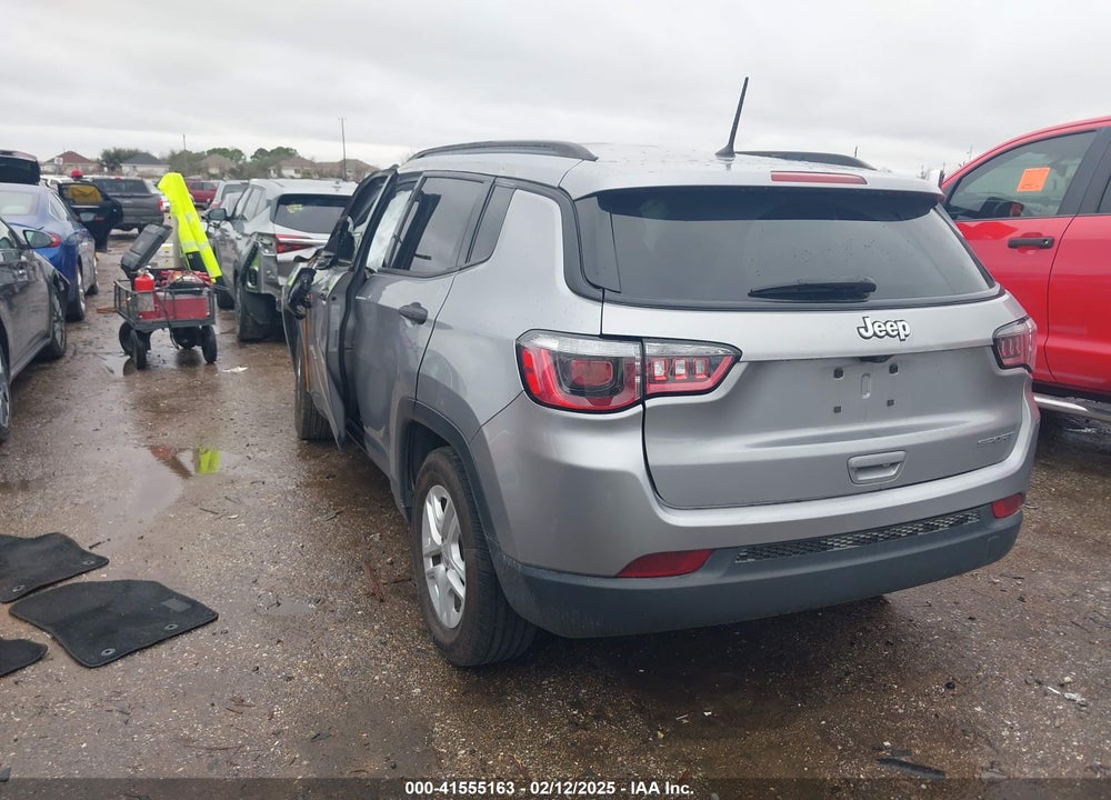 2018 JEEP COMPASS VIN: 3C4NJCAB8JT254922